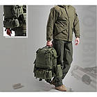 π₯ Π’Π°ΠΊΡΠΈΡΠ½ΠΈΠΉ ΡΡΠΊΠ·Π°ΠΊ Π· ΠΏΡΠ΄ΡΡΠΌΠΊΠΈΠΌΠΈ "Mountain - 50 pack" (ΠΎΠ»ΠΈΠ²Π°) Π½Π° 50 Π»ΡΡΡΡΠ², Π°ΡΠΌΡΠΉΡΡΠΊΠΈΠΉ, Π²ΡΠΉΡΡΠΊΠΎΠ²ΠΈΠΉ, edc, ΡΠΎΡΠΎ 4