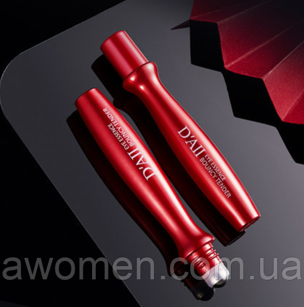 Уценка!!! Сироватка-ролер для шкіри навколо очей DAII Bouncy Tender Eye Essence 15 ml (не герметично!)