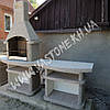Камін барбекю вуличний «Сицилія зі столом», фото 4