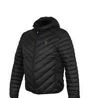 Куртка Fox Collection Quilted Jacket Black Orange