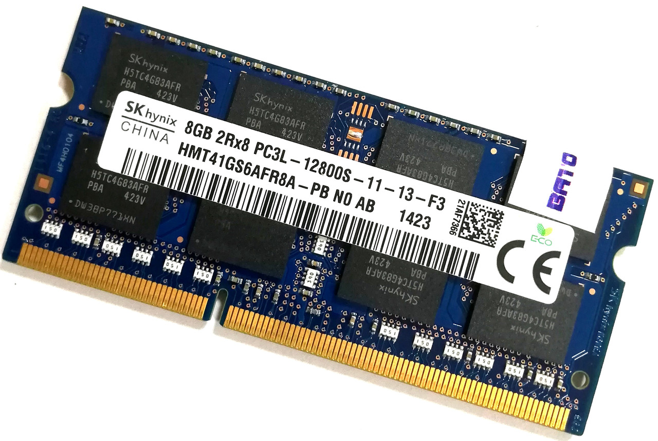 Оперативная память для ноутбука Hynix SODIMM DDR3L 8Gb 1600MHz 12800s ...