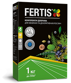 Добриво для хвойних та декоративних рослин Fertis, 1кг