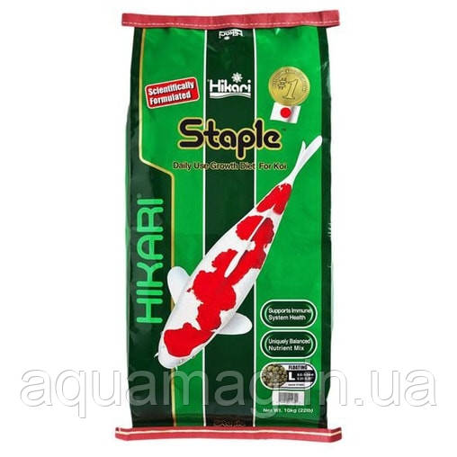 Корм для коропів кої Hikari Staple 10 kg (основне живлення, корм для ставкових риб)