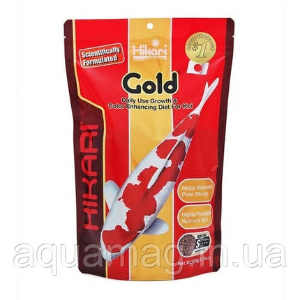 Корм для коропів кої Hikari Gold 0.5 kg (посилення забарвлення, корм для ставкових риб), фото 2