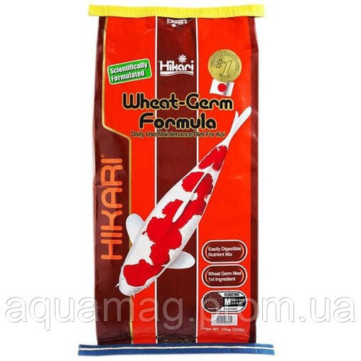 Корм для коропів кой Hikari Wheat-Germ 10 kg (для низьких температур, корм для ставкових риб)