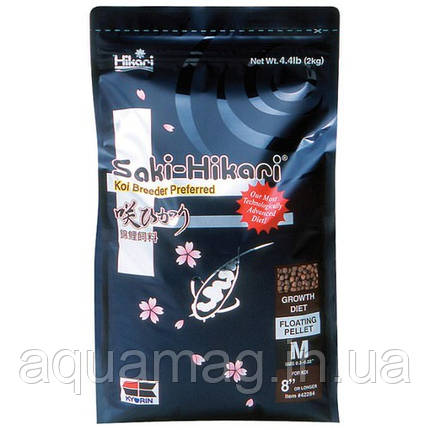 Корм для коропів кой Saki-Hikari Growth Diet Floating 5 kg (для швидкого зростання з пробіотиками для ставкових риб), фото 1