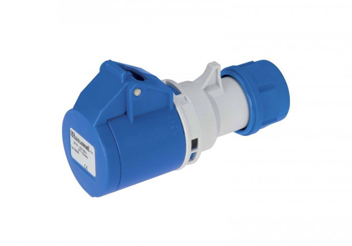 Кабельна Розетка EC69080, IP44 (16A, 240V, 2P+PE) Elettrocanali, фото 1