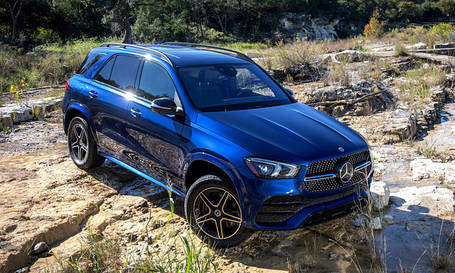 Диски і шини на Mercedes Benz GLE-Class V167