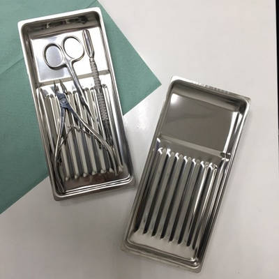 Лоток із неіржавкої сталі для інструментів