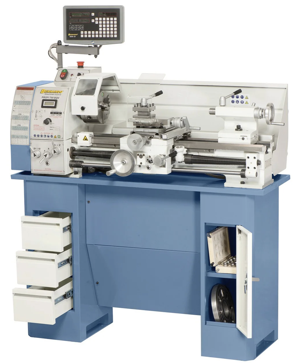 Profi 700 BQV З УЦИ ТОКАРНО ФРЕЗЕРНИЙ ВЕРСТАТ ПО МЕТАЛУ Bernardo | Професійний токарний верстат по металу, фото 1