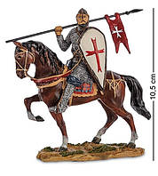 Статуэтка, миниатюра Оловянный Рыцарь Крестоносец Veronese WS-818