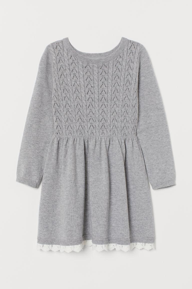 Плаття тепле сіре в H&M р.122/128см.