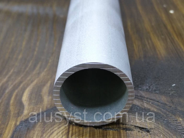 25х2 труба кругла/ 50см деталь/ паз 12мм /анодована