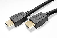 Кабель монітора-сигнальний HDMI M/M  0.5m Goobay (75.04.1081) HS+HEC+eARC 8K@60Hz v2.1 HDR Cu