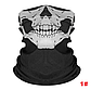 Бафф з черепом білим. Маска skull. Універсальна маска, шарф, бандана. Баф на обличчя шию і голову. Принт_1#, фото 2
