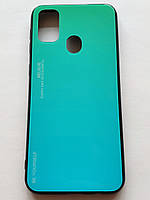 Чехол Gradient для Samsung M30S / M307F Green-blue