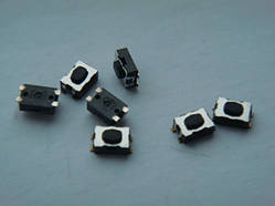 Кнопка тактова 1шт для ключа Peugeot (Пежо) 207, 307, 308, 3008, 4007, 5008