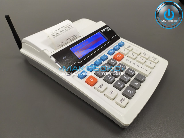Касовий апарат Екселліо DP-25 з GPRS купити в Харкові Максбокс