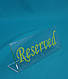 Табличка на стіл RESERVED прозора, фото 3