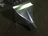 Воронка водостічна Ф 100мм,полімер.метал 0,5 мм, добірні елементи для даху, фото 6