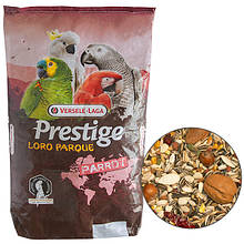 Корм для великих папуг Versele-Laga (Версель Лага) Loro Parque Ara Parrot Mix Ара зернова суміш, 15 кг