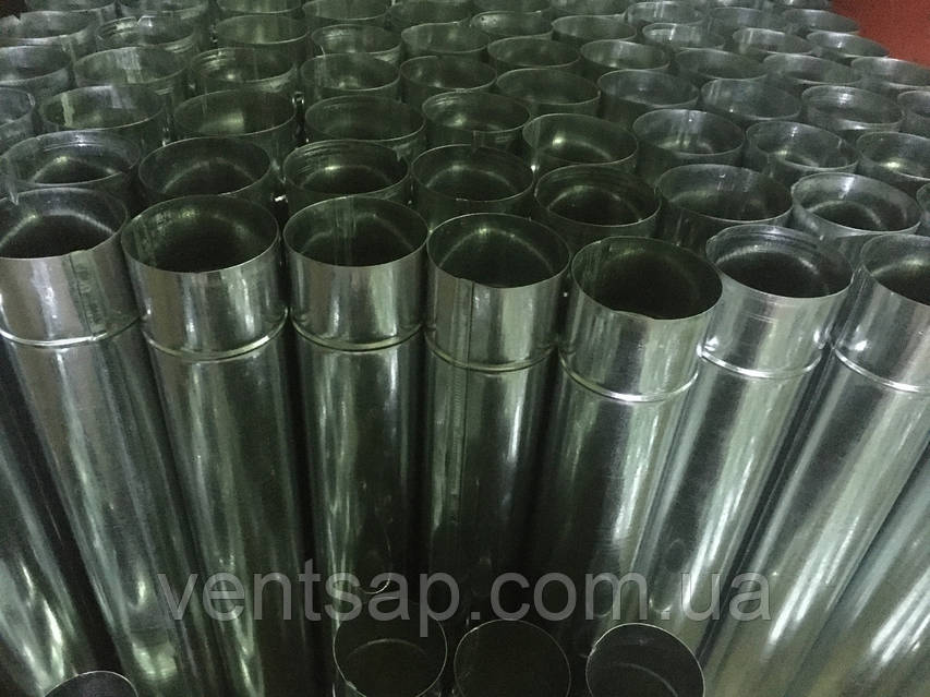 Труба водостічна діаметр 140 мм,оцинк. 0,5 мм, для водостічних систем, фото 2