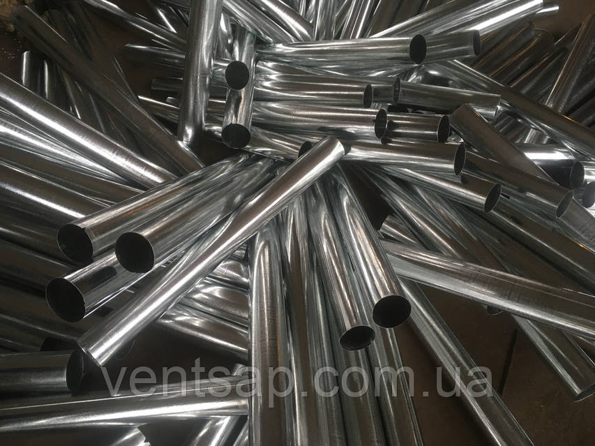 Труба водостічна діаметр 140 мм,оцинк. 0,5 мм, для водостічних систем, фото 4