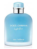 Чоловічі парфуми Dolce & Gabbana Light Blue Eau Intense Pour Homme Туалетна вода 125 ml/мл ліцензія Тестер