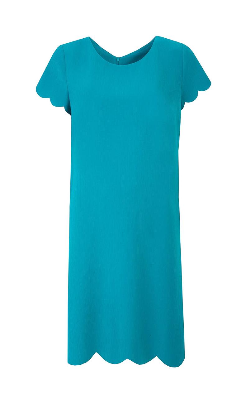 Летнее платье Basma Zaps бирюзового цвета. Коллекция весна-лето - фото 4 - id-p1112415951