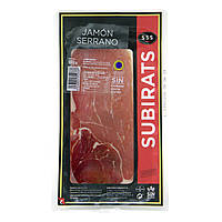 Хамон Subirats Jamon Serrano нарезка, 100г, 20шт/ящ