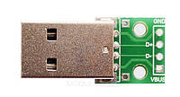 Плата-переходник штекер USB на DIP 2.54