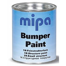Фарба для бамперів Mipa Bumper Paint структурна сіра 1 л