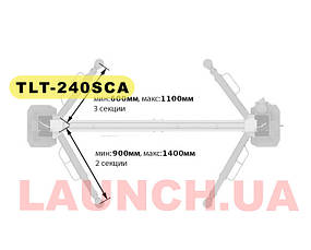 Підйомник гідравлічний LAUNCH VAG TLTW-240SCA-380, фото 5