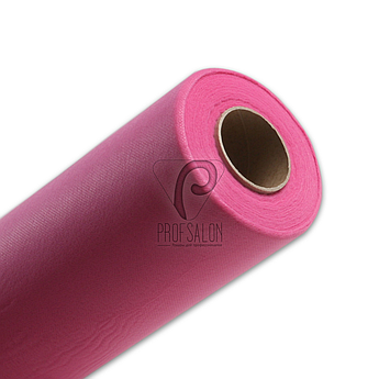 Одноразові простирадла в рулонах 0,6х100 метрів 20 г/м2, медичні, для салонів краси, малинові