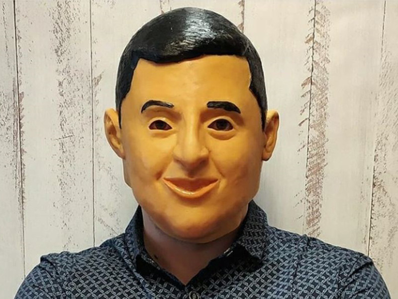 Маска Володимира Зеленського
