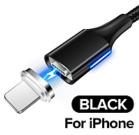 Магнитный кабель для быстрой зарядки USB - Lightning зарядный зарядка провод шнур на iPhone айфон лайтнинг J4B