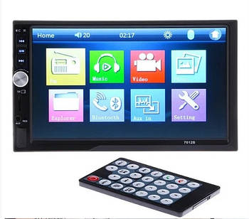 Магнітола сенсорна 2DIN Car mp5 Player 7012B екран 7"