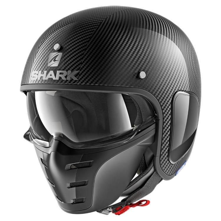 Мотошолом Shark S-Drak Carbon 2 Carbon Skin DSK (чорний)