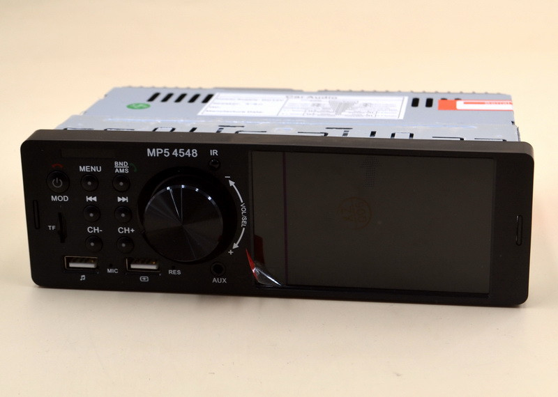Автомагнітола MP5 4548 USB з можливістю заряджання 4" екран з Bluetooth