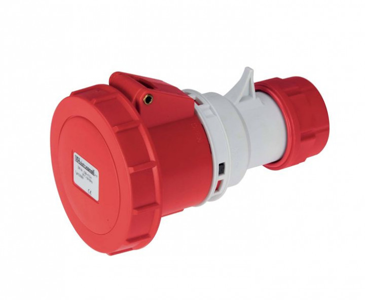 Кабельна Розетка EC69087, IP67 (32A, 415V, 3P+PE) Elettrocanali
