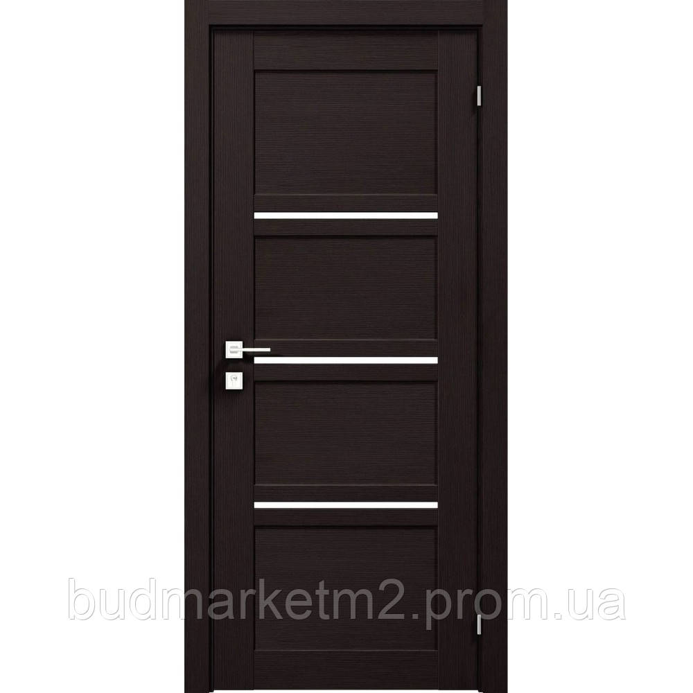 Межкомнатные двери Rodos Modern Quadro, полустекло