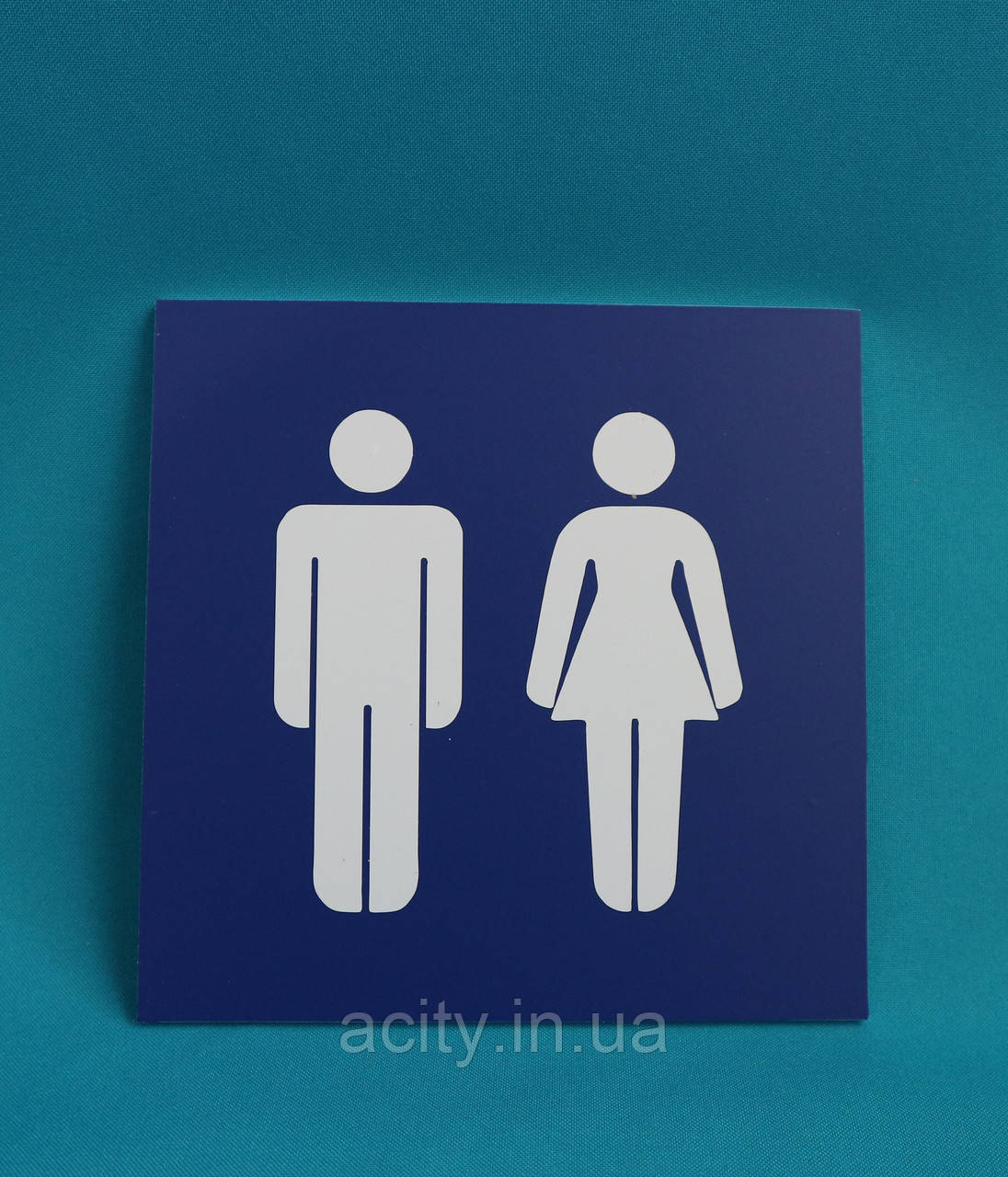 Табличка WC