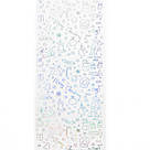 Фольга трансферна з візерунком, в асортименті, фото 4