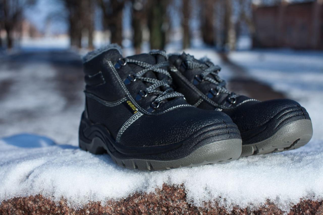 Черевики робочі Зимові шкіряні Cemto МБС, фото 1