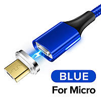 Магнитный кабель для зарядки USB - Micro USB / микро ЮСБ зарядный провод шнур для телефона смартфона Y22AW