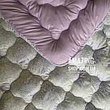 Ковдра полуторна на холофайбері "АРДА" Розмір 150*210 см  Ковдра, наповнювач холофайбер. Стьобана ковдра, фото 2