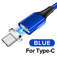 Магнітний кабель для швидкого заряджання, передачі даних 2 метри USB - Type-C зарядний провід для телефону ZD2X