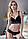 Комплект спідньої білизни Bralette в стилі Victoria's Secret з мереживом чорний, фото 5