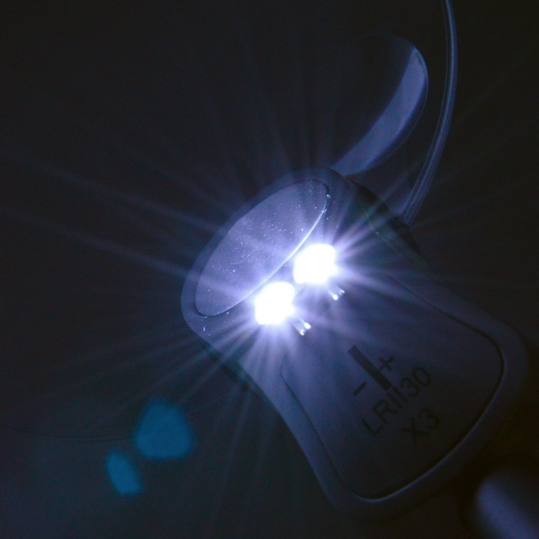 Лупа настольная на прищепке с подсветкой MAGNIFIER 4B-4A 107 мм, 2.5x - фото 6 - id-p348482123