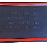 Захисна накладка на задній бампер для Citroen Jumpy III / Spacetourer (з 2 задніми дверима) 2016-2025, фото 6